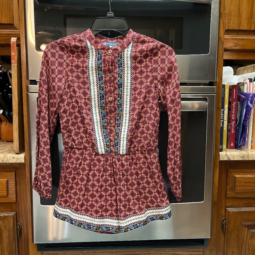 New, No tag, Never worn, Beautiful BoHo One Piece Shorts Jumper.